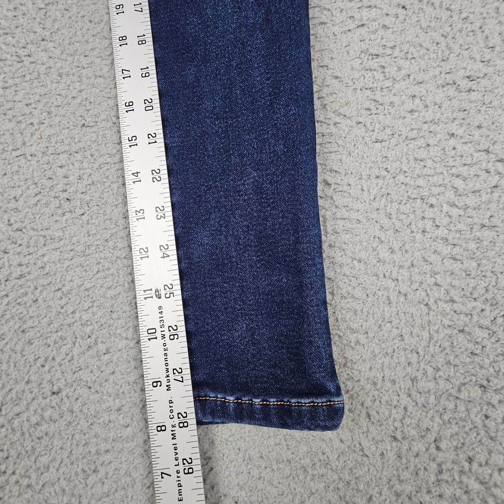 Nicole Miller SOHO Jeans Women 8 Blue High Rise Ankle Skinny Dark Wash Stretch - Picture 7 of 8